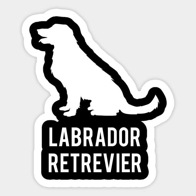 Labrador Retriever Sticker by cypryanus